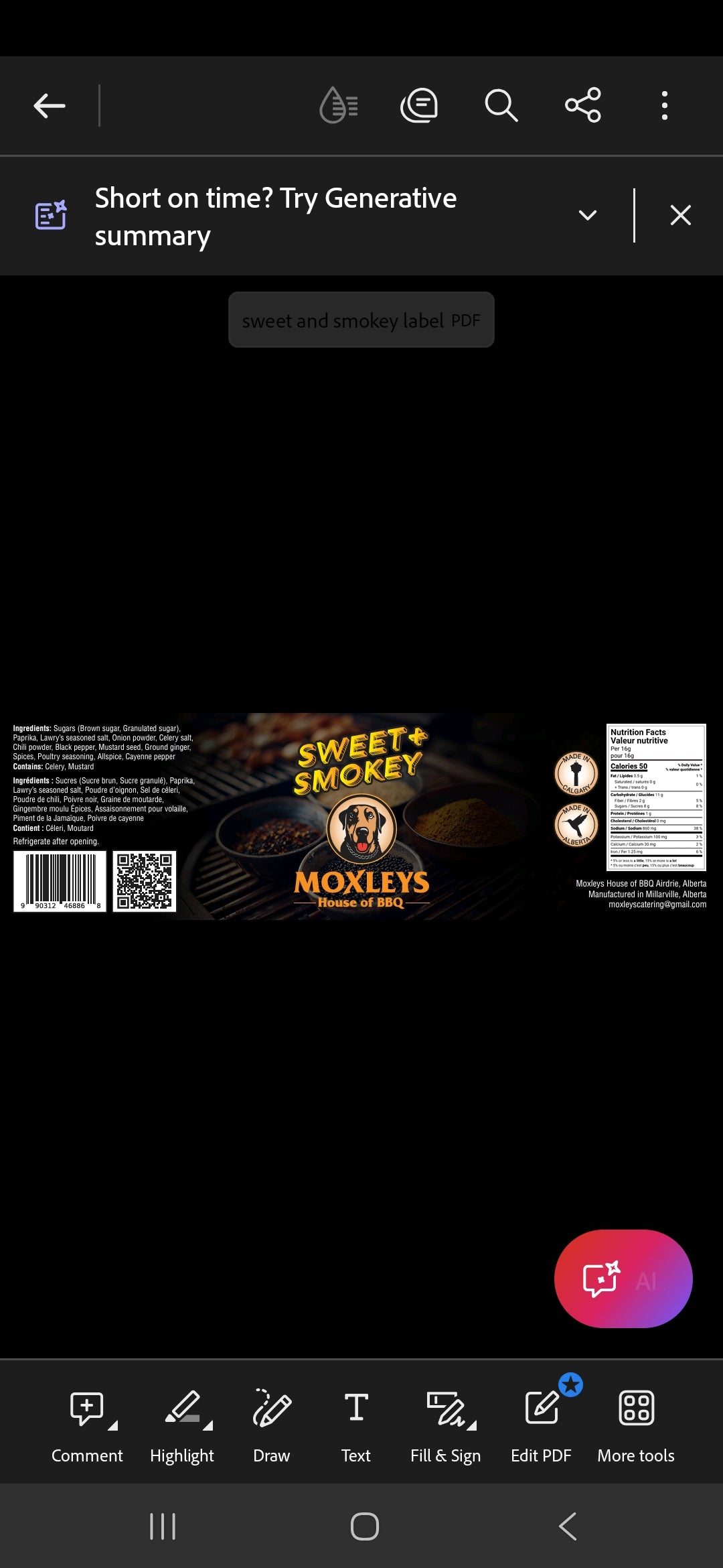 Sweet and Smokey Rub