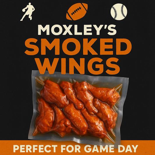 12 Smoked Chicken Wings with 2 sauces of your choice